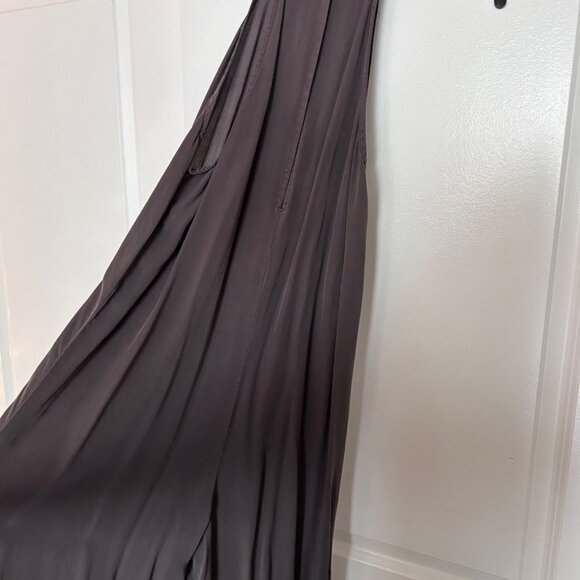 Anthropologie/Cloth & Stone Oversized Purple/Stone Jumpsuit - Picture 3 of 4